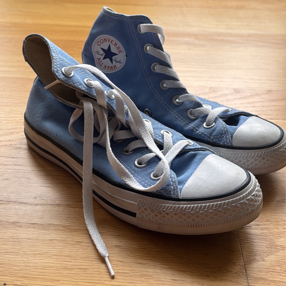 Converse Women's Sky Blue High-Tops
